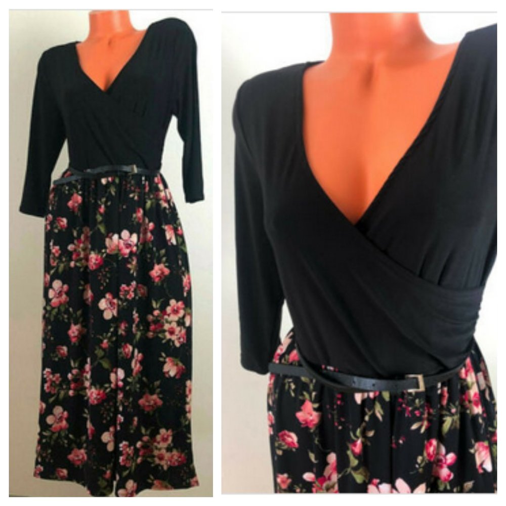 Modcloth Floral Dress